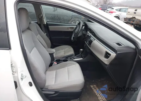 2014 Toyota Corolla Le from USA, damaged, VIN 2T1BURHE4EC198659